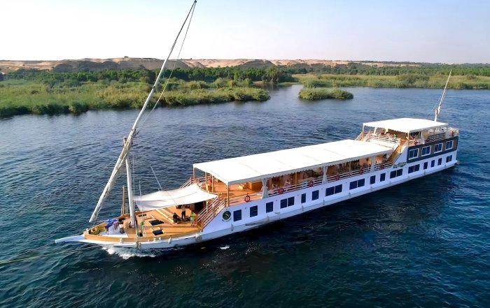 Article Image for Sailing the Timeless Nile: A Journey on a Traditional Dahabiya Boat
